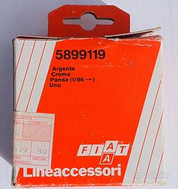 Accessori originali fiat Argenta croma panda punto