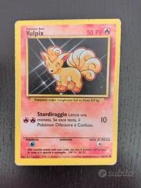 vulpix anni 90 carte pokemon