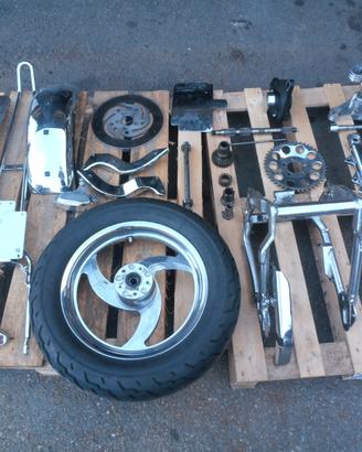 Harley davidson softail ricambi lotto