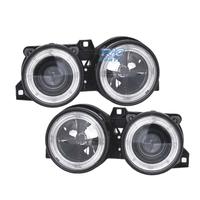 FARI BMW SERIE 3 E30 82-94 ANGEL EYES FONDO NERO