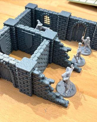 Set modulare mura per D&D