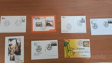 cartoline con annullo