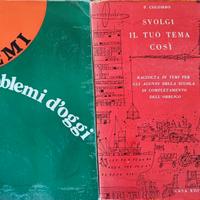 Temi problemi d' oggi e Svolgi il tuo tema così 