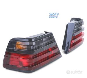 FANALI MERCEDES W124 85-93 ROSSO NERO