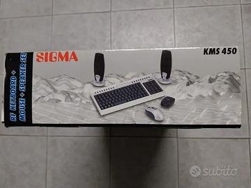 Tastiera PC Wireless con accessori Sigma