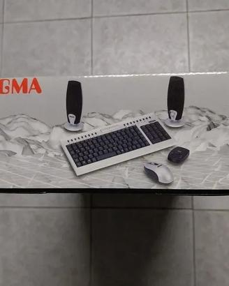 Tastiera PC Wireless con accessori Sigma
