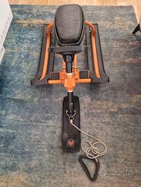 Slittino Vintage Anni '80 con Volante e Freno