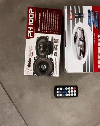 Autoradio + casse