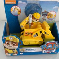 Paw PATROL Rubble Cucciolo & Veicolo