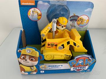 Paw PATROL Rubble Cucciolo & Veicolo