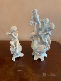 Gruppo puttini suonatori capodimonte