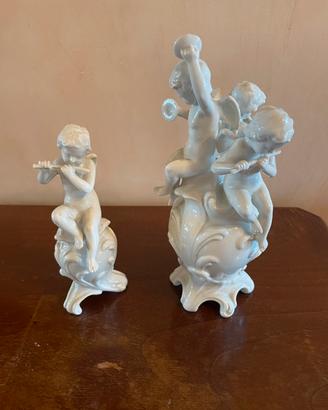 Gruppo puttini suonatori capodimonte