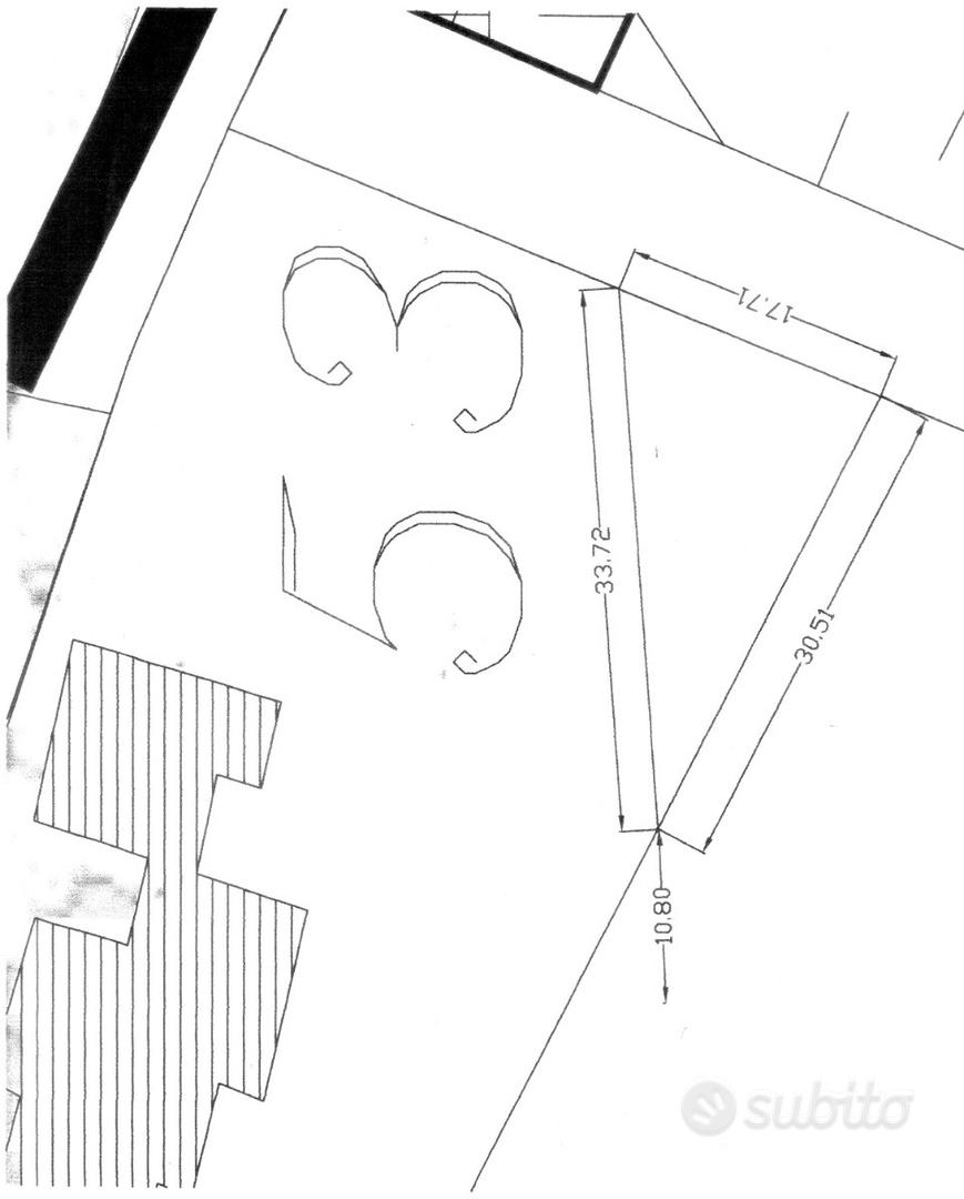 Trepuzzi terreno zona B (edificabile 80%) mq 271 - Vista 3