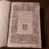 Volume su pergamena delle opere di Galeno del 1565