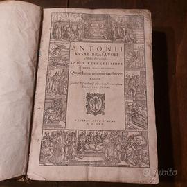 Volume su pergamena delle opere di Galeno del 1565