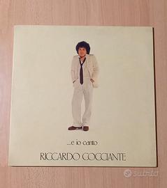 Riccardo Cocciante - E io canto//Vinile