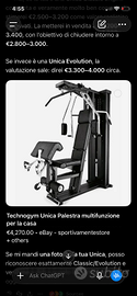 TECHNOGYM UNICA EVOLUTION – Palestra multifunzione