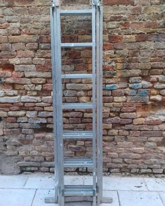 Scala sfilabile 3 pezzi fino 5 metri aperta tutta
