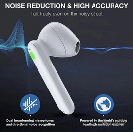 Timekettle WT2 Edge W3 Ai Translator Bianchi