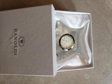 bomboniera Ranoldi Cristallo stella orologio 