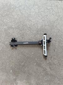Arco Ricurvo Mirino Axcel 9" Grigio Nuovo 