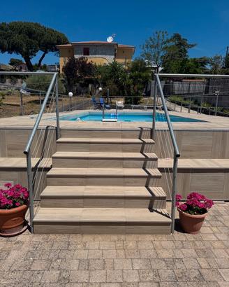 Villa con piscina privata a Mascalucia - 8 posti