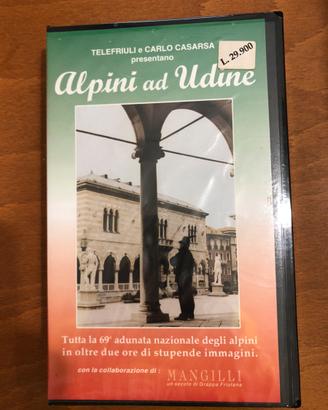 Videocassetta Alpini a Udine 69* adunata