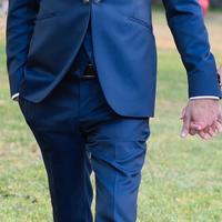 Abito da sposo Carlo Pignatelli blu completo