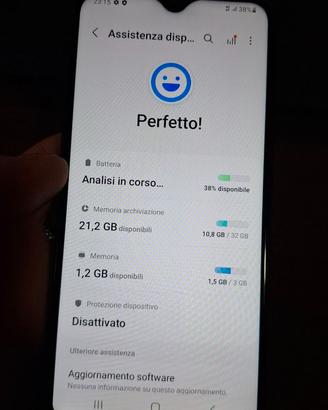 Samsung Galaxy A20e blu 32gb ott.ime condizioni