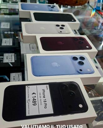 IPHONE 18 PRO 256GB nuovi