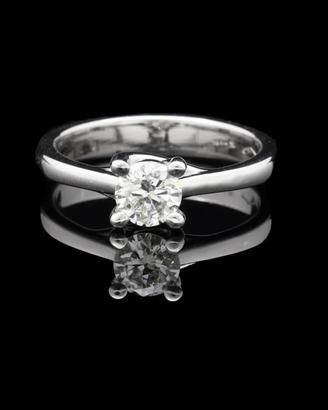 ANELLO SOLITARIO NUOVO ORO 18 KTBRILLANTE 0.57 CT