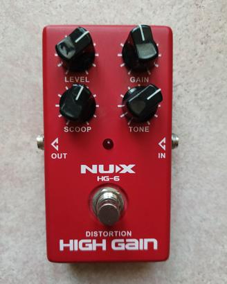 Distorsore NUX HG6