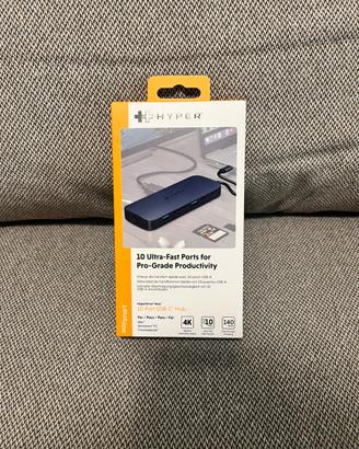 Hub USB-C 10 Porte HyperDrive Next - 4K 60Hz/140W