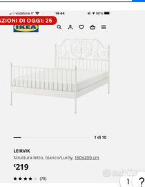 Letto matrimoniale ikea
