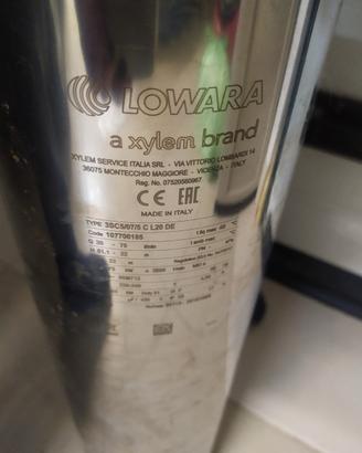 Pompa ad immersione Lowara 0,75kw