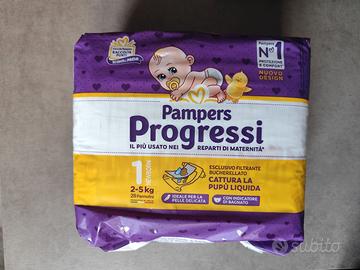 Pannolini Pampers Progressi Taglia 1 (2-5kg) 28pz