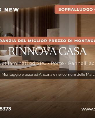 Posa parquet laminati spc rivestimenti porte