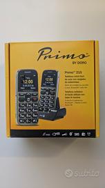 Primo by Doro 215 – Cellulare per Anziani con Base