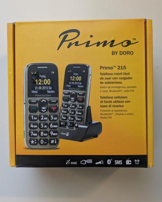 Primo by Doro 215 – Cellulare per Anziani con Base