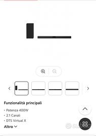 Soundbar lg Sn5 + subwoofer