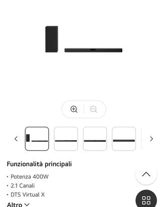 Soundbar lg Sn5 + subwoofer