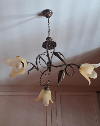 lampadario tre luci
