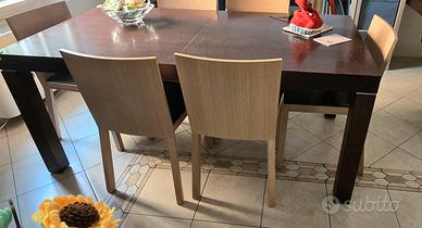 tavolo con sedie 170 90