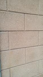 Mattoni cemento rivestimento pareti effetto tufo 