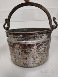 paiolo 2 litri antico