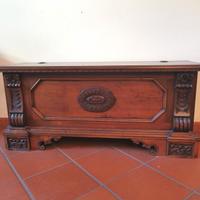 cassapanca legno antiquariato 