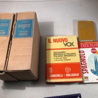 Lotto 4 Dizionari Spagnolo-Italiano, Spa-Inglese