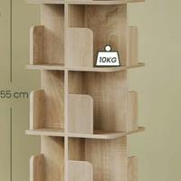 libreria girevole a 360 gradi 
