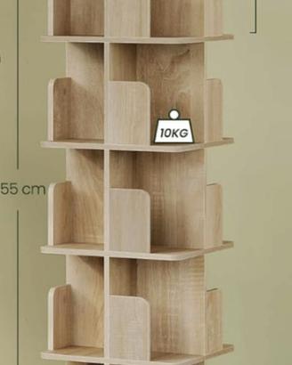 libreria girevole a 360 gradi 