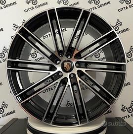 4 Cerchi in Lega Porsche Macan da 21 Doppia Misura